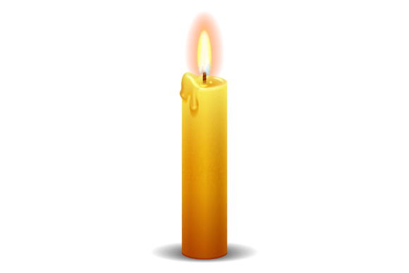 Download Candle Flame Mockup. Burning Light. Hot - Burning Collection