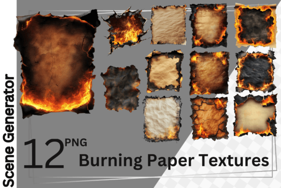 Download Burning Paper Textures PNG - Burning Collection