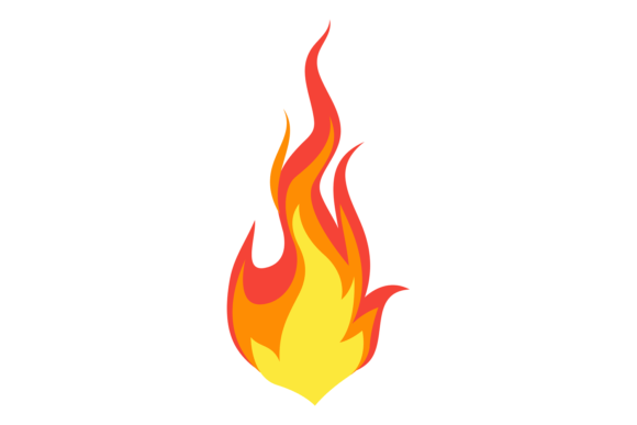 Download Bright Flame. Cartoon Fire. Burning Torc - Burning Collection